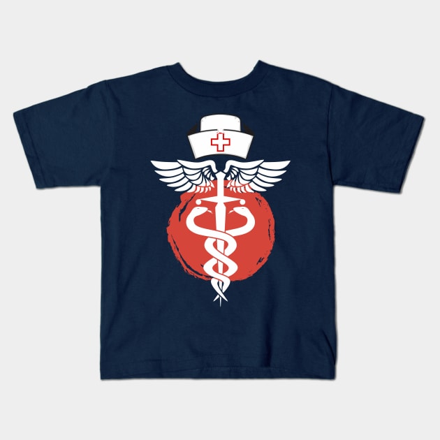 Murse - Male nurse - Heroes Kids T-Shirt by Crazy Collective